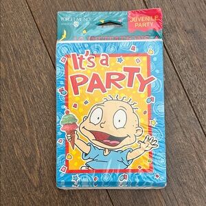 ❤️4 for‎ $25❤️ Vintage Rugrats party invitations x10